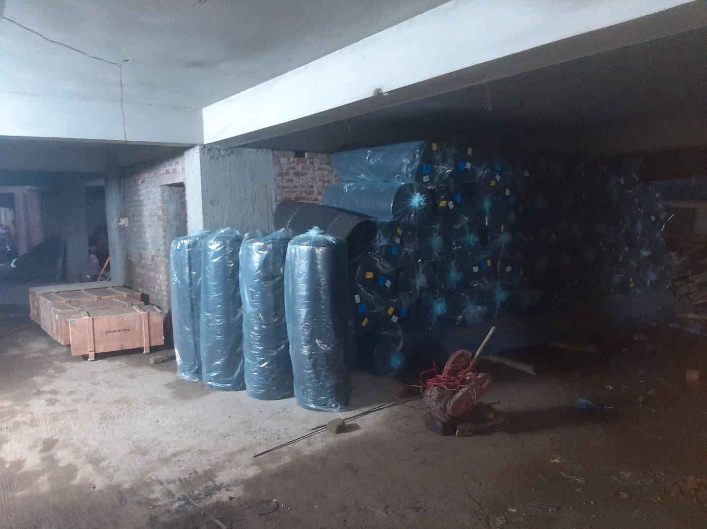 FCU and pump materials delivered for the Lab One Hospital project